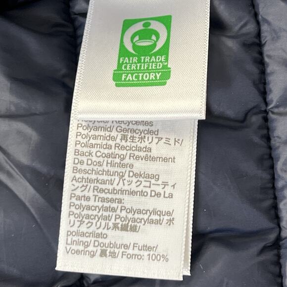 J. Crew Crewcuts Boy Navy Blue Lightweight Packable Puffer Jacket CB277 S 6-7 - Picture 7 of 11